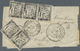 Br Laos: 1901 Used Wrapper To Luang Prabang, Redirected To Thiers (Puy-de-Dôme), France, Insufficiently Franked With 189 - Laos