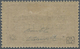 * Libanon: 1924, Airmails, 5pi. On 1fr. Red/olive With Double Overprint, Mint O.g. With Hing Remnant, Signed. Maury PA3b - Lebanon