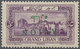 ** Libanon: 1925, Airmails, 5pi. Violet With INVERTED Overprint, Unmounted Mint (tiny Adhesion Mark), Signed Calves. Mau - Lebanon