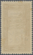 ** Libanon: 1926, War Refugee Relief, 1pi. + 0.50pi. Red, Vertical Blue Overprint (which Was Used For The Vertical Desig - Lebanon