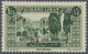 * Libanon: 1926, War Refugee Relief, 1.25 Pi. + 0.25pi. Green With INVERTED BLACK Overprint In Differing Surplus "0.25pi - Lebanon
