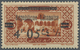 ** Libanon: 1927, 4.50pi. On 0.75pi. Brownish Red Showing "4.05pi.", Unmounted Mint. Maury 90e - Liban