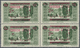 * Libanon: 1928, 2pi. On 1.25pi. Green, Block Of Four, Lower Left Stamps Showing Variety "missing 2 In Surcharge", Mint - Liban