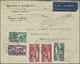 Br Libanon: 1940, Commercial Airmail Cover From "TRIPOLI 17 I 40" To Philadelphia/USA, Backstamped By Beyrouth Machine M - Lebanon