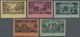 ** Libanon - Portomarken: 1925, Pictorials, Complete Set Of Five Values IMPERFORATE, Unmounted Mint. Maury 11/15 Nd. Onl - Liban