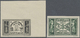 **/* Libanon - Portomarken: 1931/1940, 0.50pi. To 15pi., Complete Set Of Eight Values IMPERFORATE, Except 10pi. From The - Liban