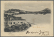 Macau: 1898, Carlos 1 A., 3 A. Tied "MACAO 22 JAN. 00" To Ppc (Bay Of Macao) Via "HONG.KONG D JA 22 00" (scarcer Index L - Autres & Non Classés