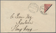 Br Macau: 1911, 2 Avos/4 A. Bisect Tied "MACAU 11 DEZ. 11" To Cover To Kowloon/Hong Kong, On Reverse Clear "CUSTOMS LAPP - Autres & Non Classés