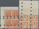 Delcampe - (*) Macau: 1938 (ca.) Nine Different Essays Of An Unscheduled Overprinted "2 A" Issue, All In Imperforated Blocks Of Fou - Other & Unclassified
