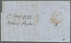 Br Malaiische Staaten - Straits Settlements: 1852: Penang 1852 Entire To Edingburgh By Closed Mail Via Marseilles, Showi - Straits Settlements