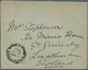 Br Malaiische Staaten - Straits Settlements: 1902. Envelope Addressed To Grimsby Bearing Straits SG 95, 1c Green (block - Straits Settlements