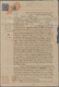 Br Malaiische Staaten - Straits Settlements: 1920/1922 (ca.), Three Fiscal Documents Form PENANG Bearing Different KGV S - Straits Settlements