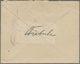 GA Malaiische Staaten - Straits Settlements: 1922, 4 C. Postal Stationery Envelope With Additional Franking 35 C. Scarle - Straits Settlements