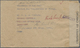 Br Malaiische Staaten - Straits Settlements: 1944. Stampless Envelope (bend) Headed &lsquo;Prisoners Of War Post, Servic - Straits Settlements