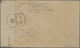 Br Malaiische Staaten - Straits Settlements: 1944. Stampless Envelope (bend) Headed &lsquo;Prisoners Of War Post, Servic - Straits Settlements