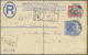 GA Malaiischer Staatenbund: 1912. Registered Envelope 10c Blue Upgraded With SG 36, 4c Black And Scarlet Tied By Taiping - Federated Malay States