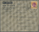 Br Malaiischer Staatenbund: 1952/1955, Four Letters (some Faults), Two From Kedah And Two From Selangor Sent To Inida Re - Federated Malay States