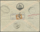 Br Malaiischer Staatenbund - Portomarken: 1925, 10 C. Tied "PENANG" And Boxed Invalididation Mark On Reverse Of Inbound - Federated Malay States