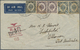 Br Malaiische Staaten - Kedah: 1941. Air Mail Envelope (faults/stains) Addressed To Australia Bearing Kedah SG 52, 1c Bl - Kedah