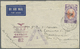 Br Malaiische Staaten - Kelantan: 1941, 25 C. Tied "FIELD POST OFFICE S04 19 JY 41" To Air Mail Cover To Broadview/South - Kelantan