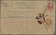 Br Malaiische Staaten - Sarawak: 1941, Registration Envelope 15 C. Orange Uprated 8 C. Canc. "MIRI 3 JUL 1941" To Bank I - Autres & Non Classés