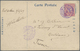 Br Mandschuko (Manchuko): 1909. Picture Post Card Of 'Petin Break Of Erh-Lung-Shun' Addressed To France Bearing Japan SG - 1932-45 Manchuria (Manchukuo)