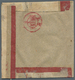 Br Mandschuko (Manchuko): 1916. Native Envelope For Official Use With Boxed 'Postage Paid' Hand-stamp. Scarce Item From - 1932-45 Mandchourie (Mandchoukouo)