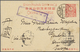 GA Mandschuko (Manchuko): 1917. Japanese Postal Stationery Card 4s Carmine Written From Feng Huang Cheng, Manchuria Canc - 1932-45 Mandchourie (Mandchoukouo)