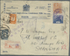Br Mandschuko (Manchuko): 1932. Registered Illustrated Envelope (faults/tear At Top) Headed 'Nestle And Anglo-Swiss Cond - 1932-45 Mandchourie (Mandchoukouo)