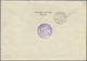 Br Mandschuko (Manchuko): 1936. Registered Envelope Written From The 'German Consulate In Mukden' With Seal On Reverse A - 1932-45 Mandchourie (Mandchoukouo)