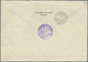 Br Mandschuko (Manchuko): 1936. Registered Envelope Written From The 'German Consulate In Mukden' With Seal On Reverse A - 1932-45 Manchuria (Manchukuo)