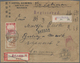 Br Mandschuko (Manchuko): 1940. Registered Envelope Addressed To Germany Bearing SG 86, 6f Rosine And SG 96, 30f Brown T - 1932-45 Mandchourie (Mandchoukouo)