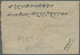 Br/O Nepal: 1865-1941: Seven Indian Stamps And One Cover All Used In NEPAL, From 1856 QV 4a. Grey-black Cancelled By "NE - Népal