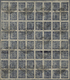 (*) Nepal: 1920/28, Telegraphic Period 1a Deep Blue Complete Sheet Of 64 Of Setting 27, Used With Birganj Telegraph Canc - Népal