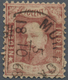 O Niederländisch-Indien: 1868, Willem III 10 C. Canc. "MUNTOK 5/10 1868", Still Large Part Original Gum. - Netherlands Indies