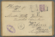 Br Niederländisch-Indien: 1896. Registered Book Post Addressed To Berne, Switzerland Bearing SG 98, 25 C Purple Tied By - Netherlands Indies