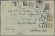 Br Niederländisch-Indien: 1906. Envelope (creased, Toned, Vertical Fold, Flap Missing) Addressed To Germany Bearing Yver - Indes Néerlandaises