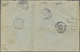 Br Niederländisch-Indien: 1906. Envelope (creased, Toned, Vertical Fold, Flap Missing) Addressed To Germany Bearing Yver - Indes Néerlandaises