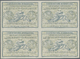 GA Niederländisch-Indien: Design "Rome" 1906 International Reply Coupon As Block Of Four 14 C. Nederlandsch-Indie. This - Netherlands Indies