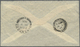 Br Nordborneo: 1906. Envelope To England Bearing SG 127, 1c Black And Bistre, SG 128, 2c Black And Green, SG 129, 3c Gre - Bornéo Du Nord (...-1963)