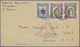 Br Nordborneo: 1941. Envelope Addressed To London Bearing North Borneo SG 306, 4c Bronze Green And Violet (2) And War Ta - Bornéo Du Nord (...-1963)