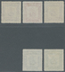 O Nordborneo - Portomarken: 1939 Postage Due Complete Set, Used And Cancelled By Jesselton '13 Jan 39' Double-ring D/s, - Bornéo Du Nord (...-1963)