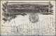 Palästina: 1894, Stampless Postcard From Jerusalem With Hotel Cachet Port Said And Boxed "T" Alongside To France, In Gre - Palestine