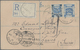 Br Palästina: 1918, Registered Postcard With Censor Ship From "ARMY POST OFFICE SZ 44 14 MY 18" (JERUSALEM) Via Port-Sai - Palestine