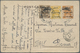 Palästina: 1922, "PALÄSTINE" 1 M Brown, 2 M Yellow And 5 M Orange On Picture Card "Tombeau De Rachel" Sent From "NAZARET - Palestine