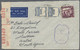 Br/GA Palästina: 1922/42, Covers (3 Inc. Registration Envelope), Ppc (2) All Used To Foreign Inc. Censorship. - Palestine