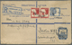 GA Palästina: 1929, 13 M. Stat. Envelope (156 X 95) With Additional Franking Sent Registered From JERUSLEM To Berlin. Ar - Palestine