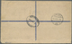 GA Palästina: 1929, 13 M. Stat. Envelope (156 X 95) With Additional Franking Sent Registered From JERUSLEM To Berlin. Ar - Palestine