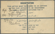 GA Palästina: 1934/45, Four  Registration Envelopes With Uprates, 8 C. (two Different Types), 15 C. Used To Jerusalem, H - Palestine