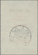 Br Palästina: 1956, 20fils (APU) Jordan Postal Exchange Order Cancelled "Jerusalem Citadel 11 May, 56", Plus Five Jerusa - Palestine